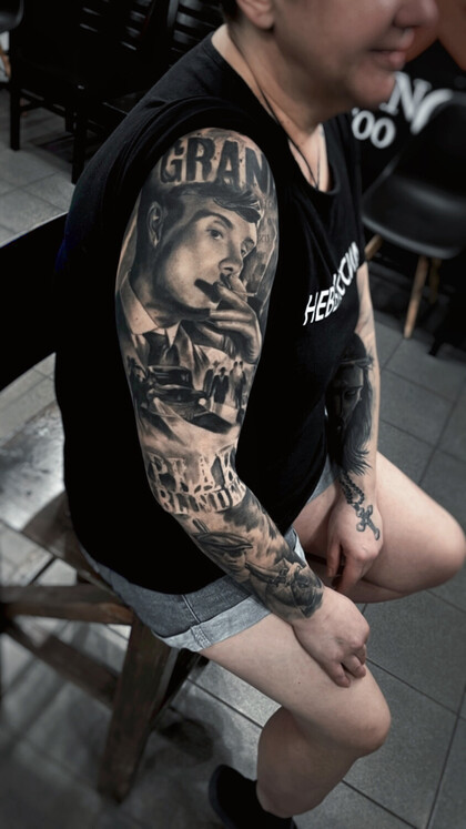 타투 아이디어 #94983 타투이스트 Vladimir Solovev