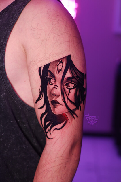 타투 아이디어 #97214 타투이스트 Elena Farukon