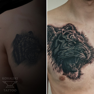 🔥 핫 포토, 모델 포트폴리오  #93927 타투이스트 Vladimir Kovalevskiy