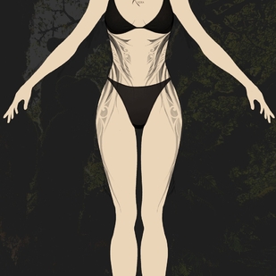 🔥 핫 포토, 모델 포트폴리오  #94182 타투이스트 Androrose 