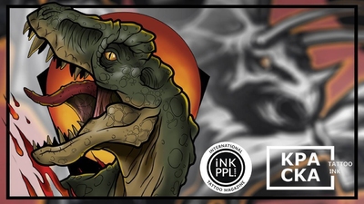 The КРАСКА 토트 인크 - 색소 테스트