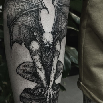 Vinstattoo: 선, 성소, 그리고 중세 철학이 피부에 새겨진 것