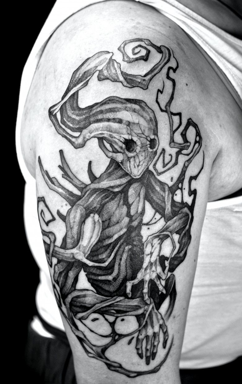 Монстры в татуировках Сергея Титух