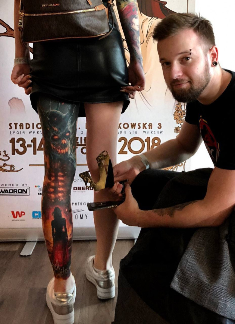 Тату мастер Андрей Степанов