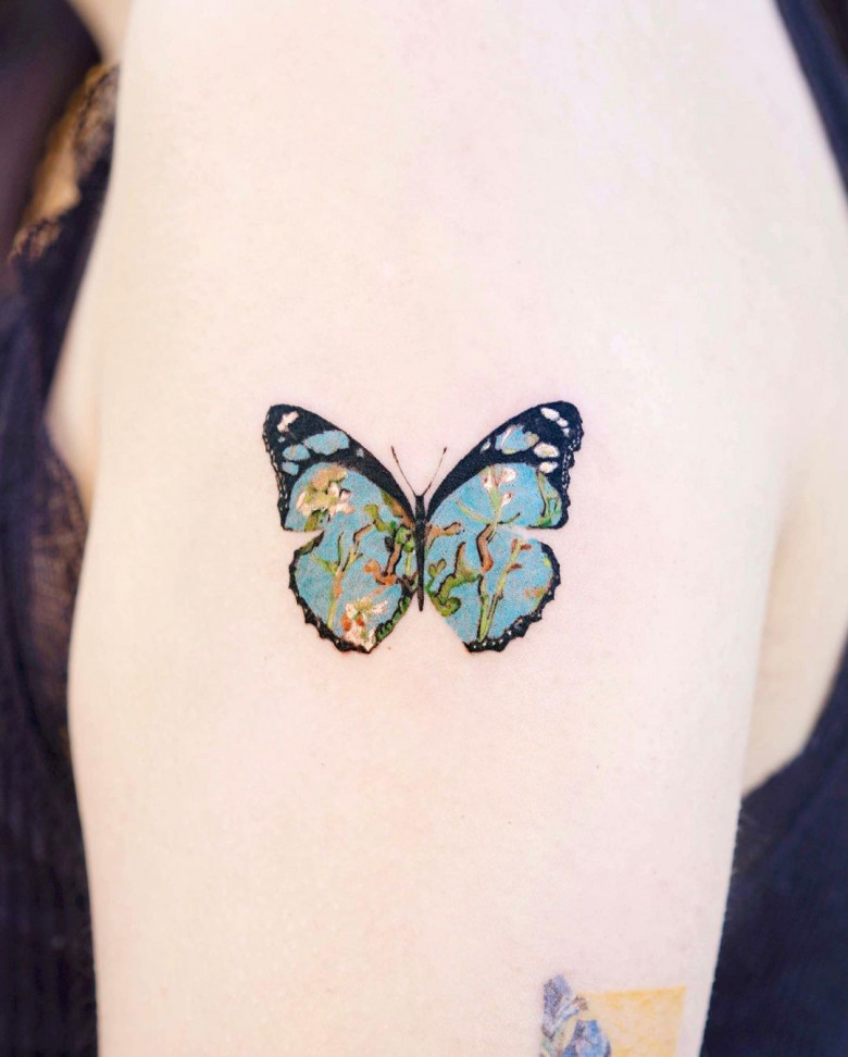 Butterfly tattoo