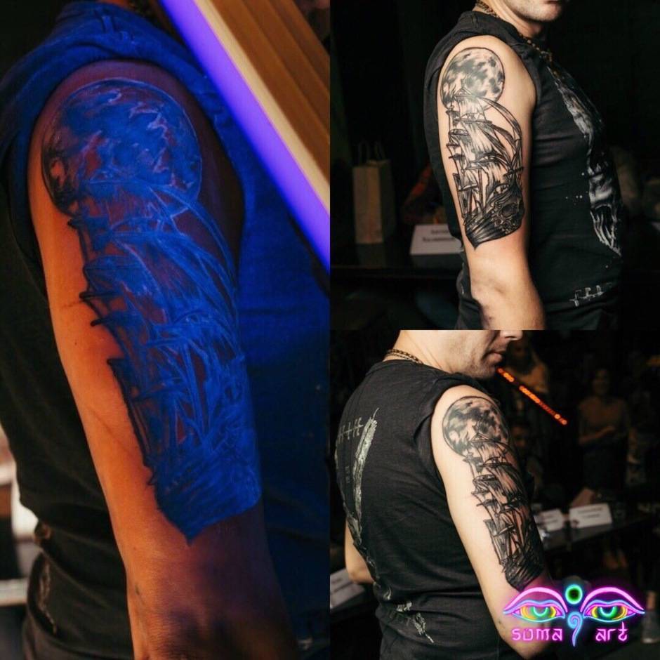 토이츠 아티스트 Soma Art, 빛나는 토이츠, UV 토이츠, 플루오레센트, 블랙라이트 토이츠 | 우크라이나