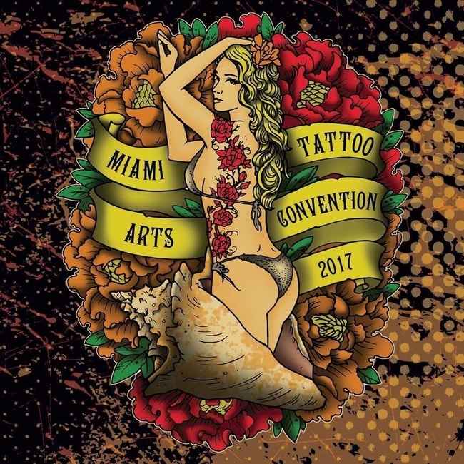 1º Convenção de Arte de Tatuagem de Miami 2017