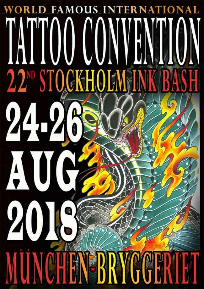 22nd Stockholm Ink Bash