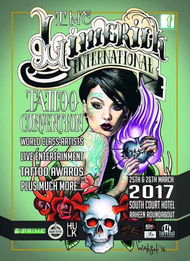 Limerick International Tattoo Convention | March 2017 | Ireland | iNKPPL