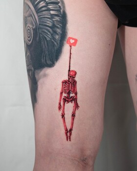 Artista de tatuagem do Sul da Coreia Camoz