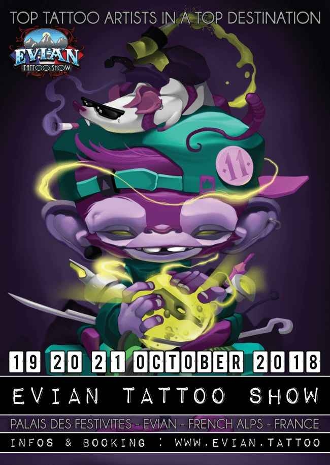 11º Show de Tatuagem de Evian