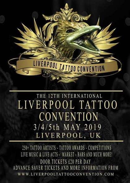 12º Convenção de Tatuagem de Liverpool | 03 - 05 May 2019