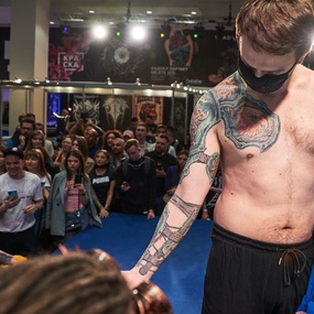 18º Festival de Tatuagem de Moscou | Dia 1