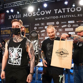 18º Festival de Tatuagem de Moscou | Dia 1