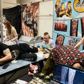 18º Festival de Tatuagem de Moscou | Dia 1