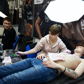 18º Festival de Tatuagem de Moscou | Dia 1