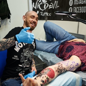 18º Festival de Tatuagem de Moscou | Dia 2