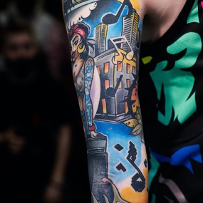 18º Festival de Tatuagem de Moscou | Dia 2