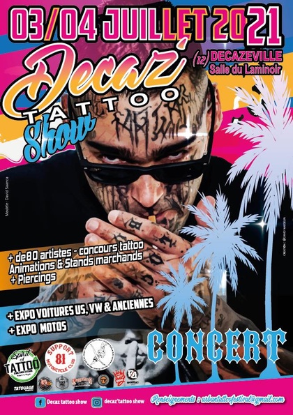 4ª Exposição de Tatuagem Decaz Tattoo Show | 03 - 04 July 2021