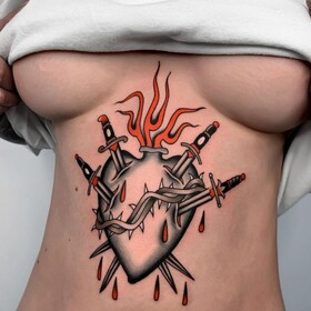A face da nova geração de tattoo tradicional - Arseny Bozhinov