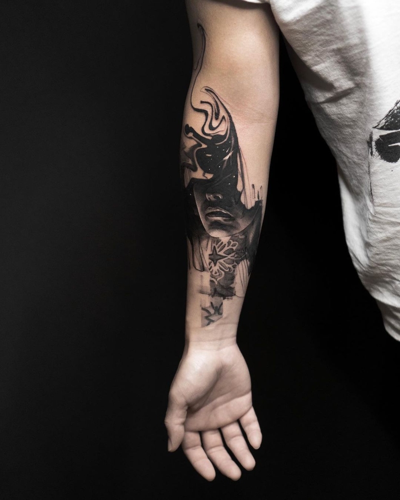 Tendência avant-garde equilibrada por Artem Koro
