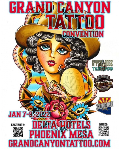 Convenção de Tatuagem do Grand Canyon | 07 - 09 January 2022