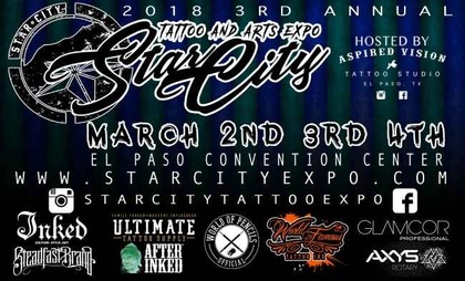 Star City Tattoo e Expo de Artes | 02 - 04 March 2018