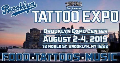 2º Expo de Tatuagem de Brooklyn | 02 - 04 August 2019