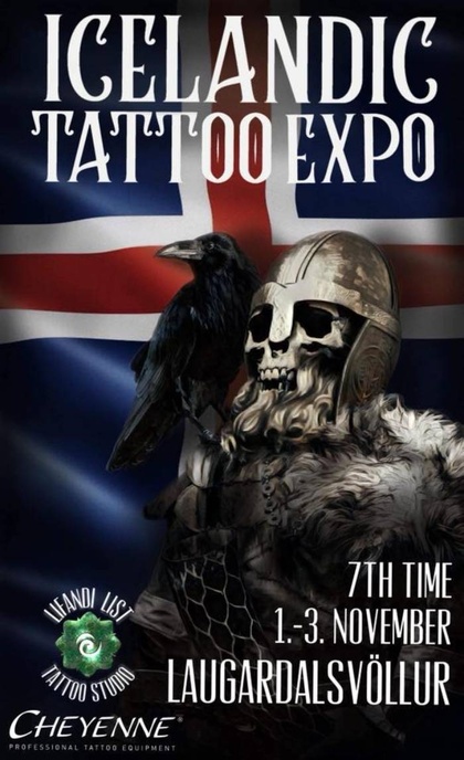 Exposição de Tatuagem Islandesa | 01 - 03 November 2019