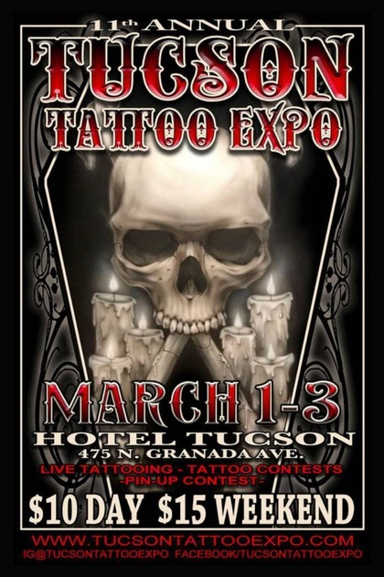 11º Anual Expo de Tatuagem de Tucson | 01 - 03 March 2019