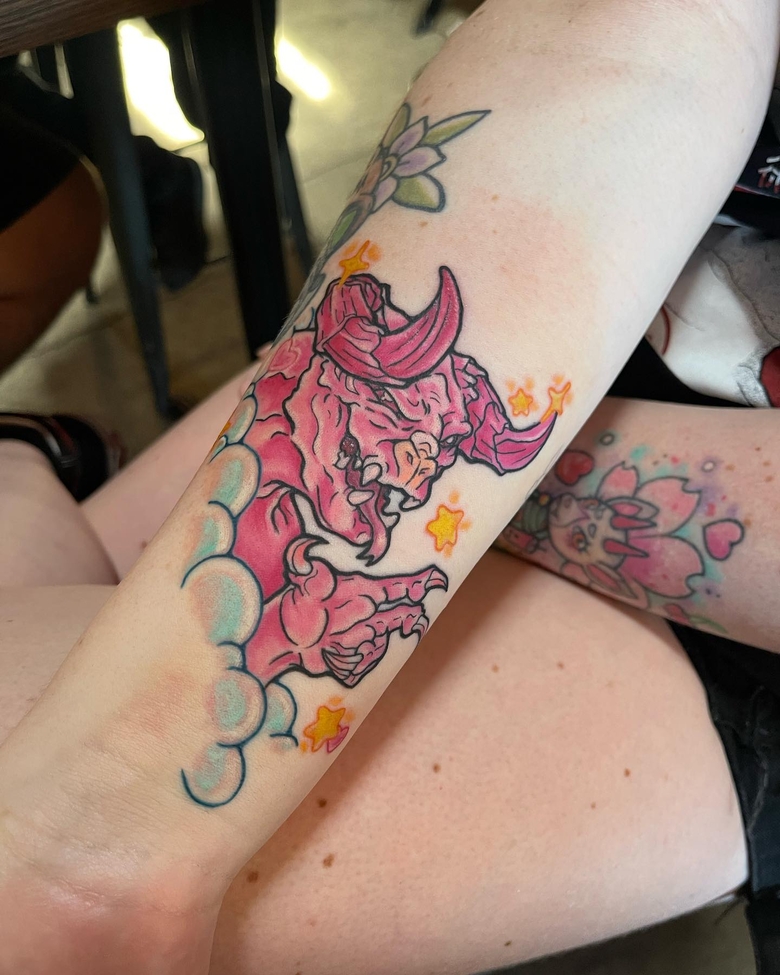 fallout, tattoo, gallery, photos @vaultt_tec color,old school,monster,fallout tattoo