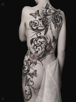 Ornamental tattoo