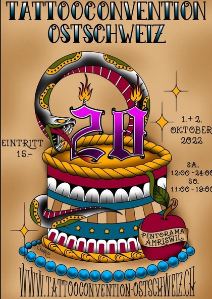 20.Ostschweiz Tattoo Convention | 01 - 02 October 2022