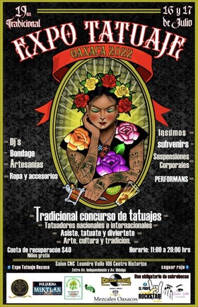 Expo Tatuaje Oaxaca 2022