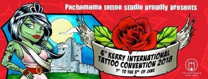 6ª Convenção Internacional de Tatuagem Kerry | 01 - 03 June 2018