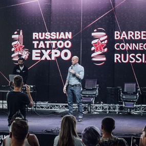 Exposição de Tatuagem Russa / Barber Connect Russia