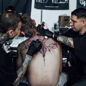Exposição de Tatuagem Russa / Barber Connect Russia