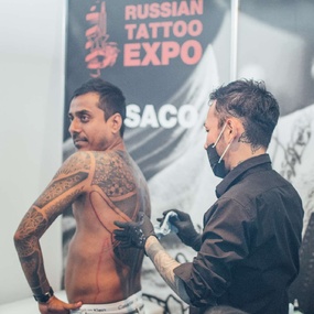 Exposição de Tatuagem Russa / Barber Connect Russia