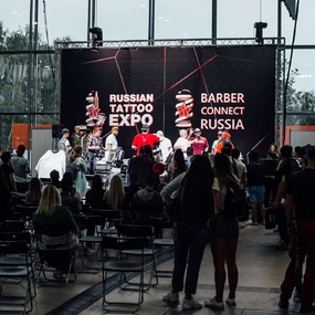 Exposição de Tatuagem Russa / Barber Connect Russia