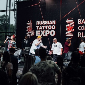 Exposição de Tatuagem Russa / Barber Connect Russia