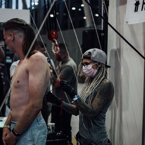 Exposição de Tatuagem Russa / Barber Connect Russia