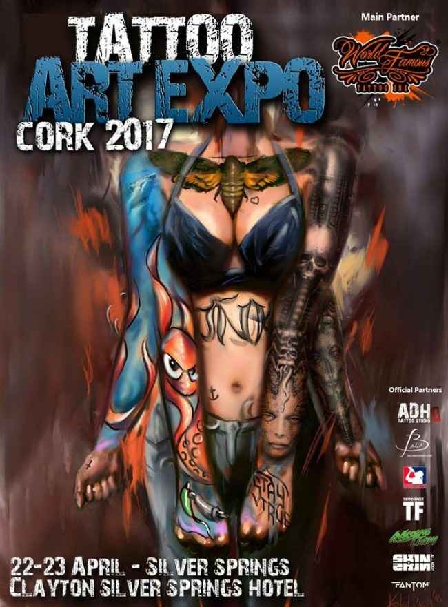 Exposição de Arte de Tatuagem Cork