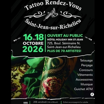 Tattoo Rendez-Vous Saint-Jean-Sur-Richelieu 2026