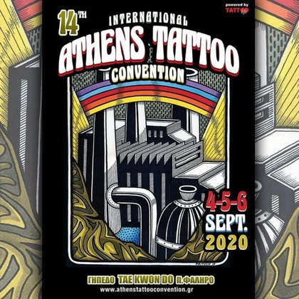 14ª Convenção Internacional de Tatuagem de Atenas | 04 - 06 September 2020