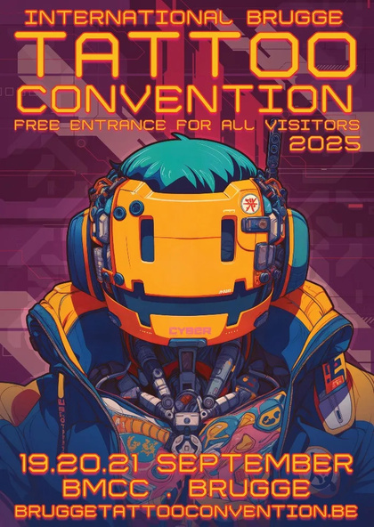 Brugge Tattoo Convention 2025 | 19 - 21 September 2025