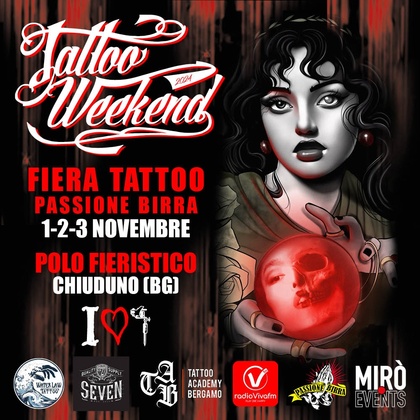 Chiuduno Tattoo Weekend 2024 (Novembro) | 01 - 03 November 2024