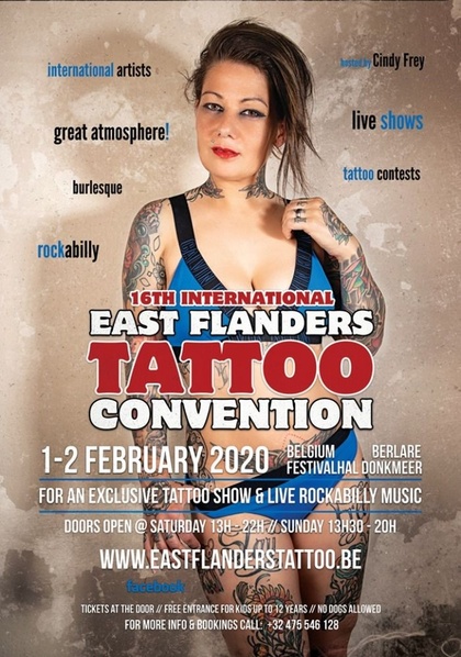 East Flanders Tattoo Convention | 01 - 02 February 2020