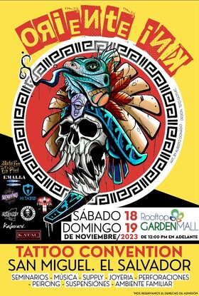Exposição El Salvador Expo Tattoo - San Miguel 2023