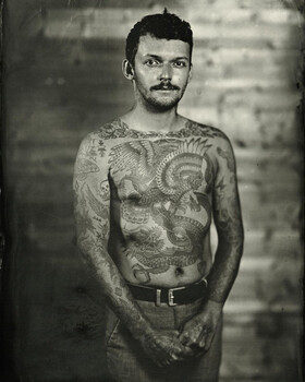 Portraits do século 19 por fotógrafo francês Enzo Lucia