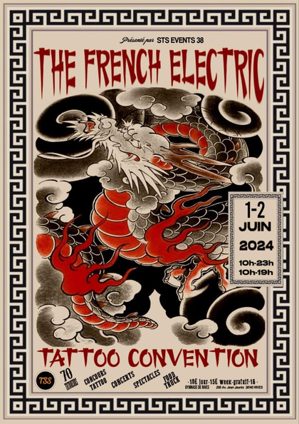 Convenção de Tatuagem Elétrica Francesa 2024 | 01 - 02 June 2024